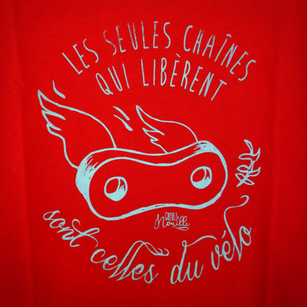 T_SHIRTfemme-modele-rouge-les-seules-chaines